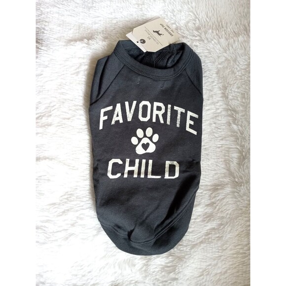 Grayson Pup "Favorite Child" Dog Pullover Sweatshirt (Size XS) Gray ~ NEW SEALED - Picture 4 of 6